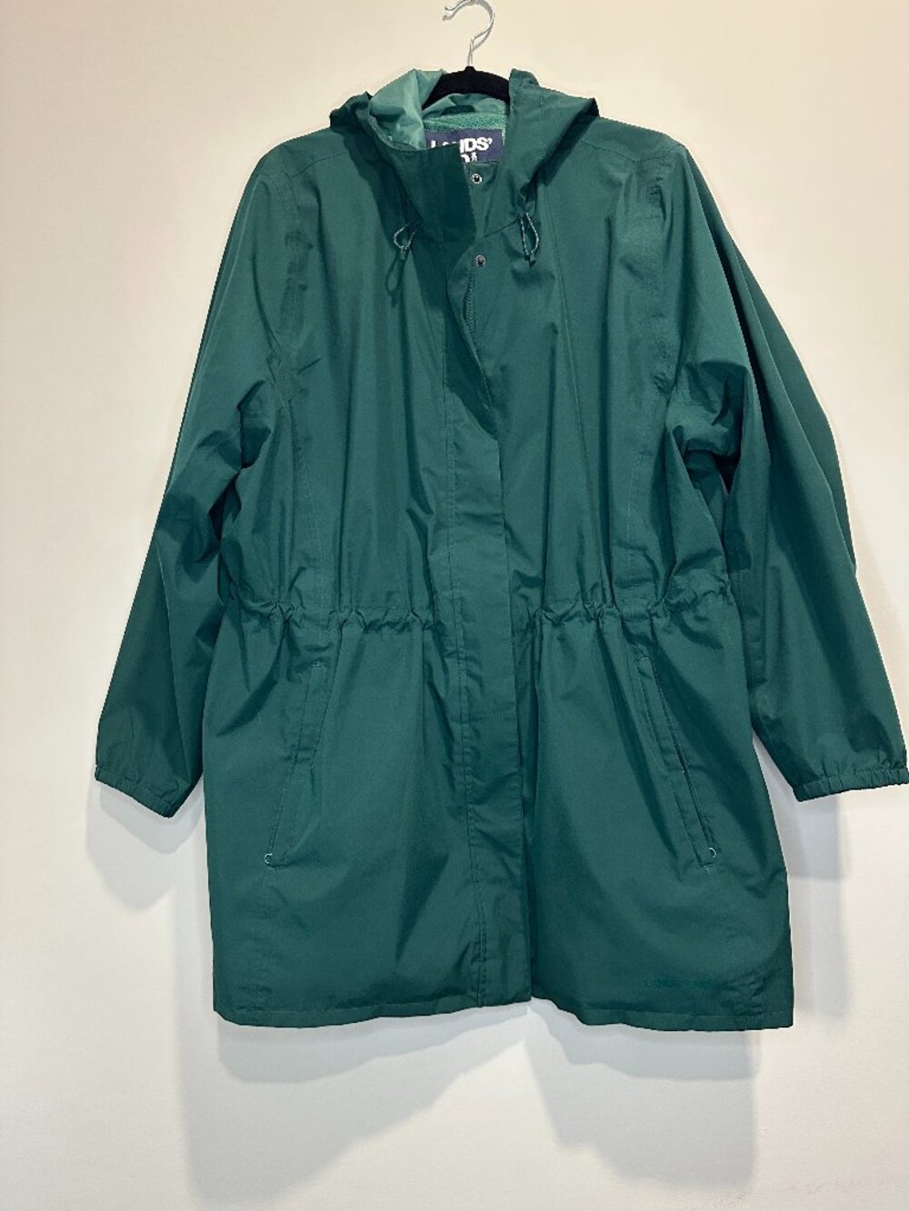 Land's End Plus Size Squall Packable Raincoat